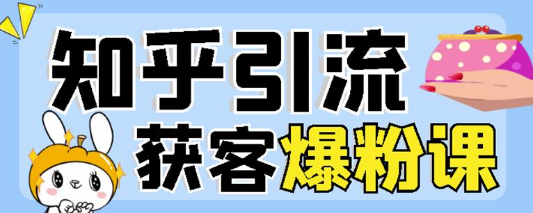 2022船长知乎引流+无脑爆粉技术：每一篇都是爆款，不吹牛，引流效果杠杠的搞钱项目网-网创项目资源站-副业项目-创业项目-搞钱项目搞钱项目网